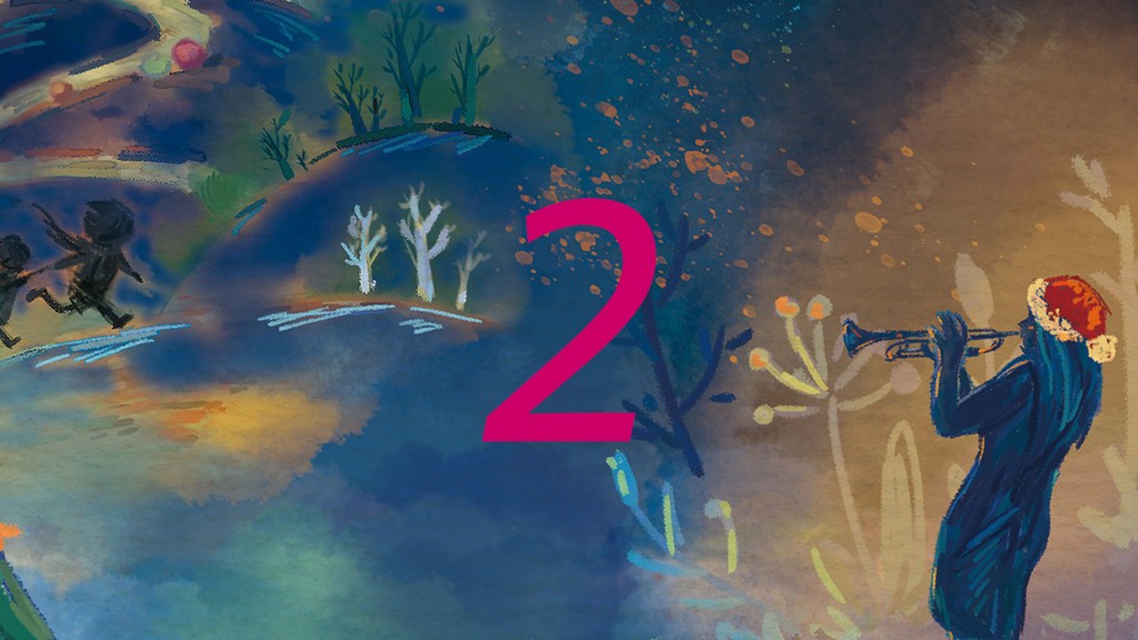 Musikalischer Adventskalender (Illustration: Wenwen Fei)