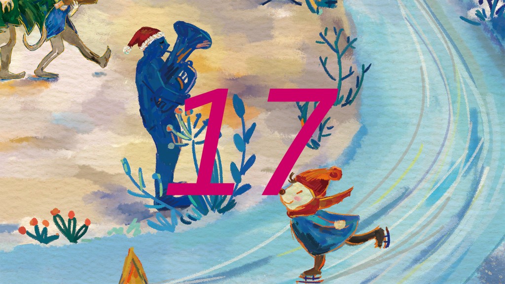 Musikalischer Adventskalender (Illustration: Wenwen Fei)