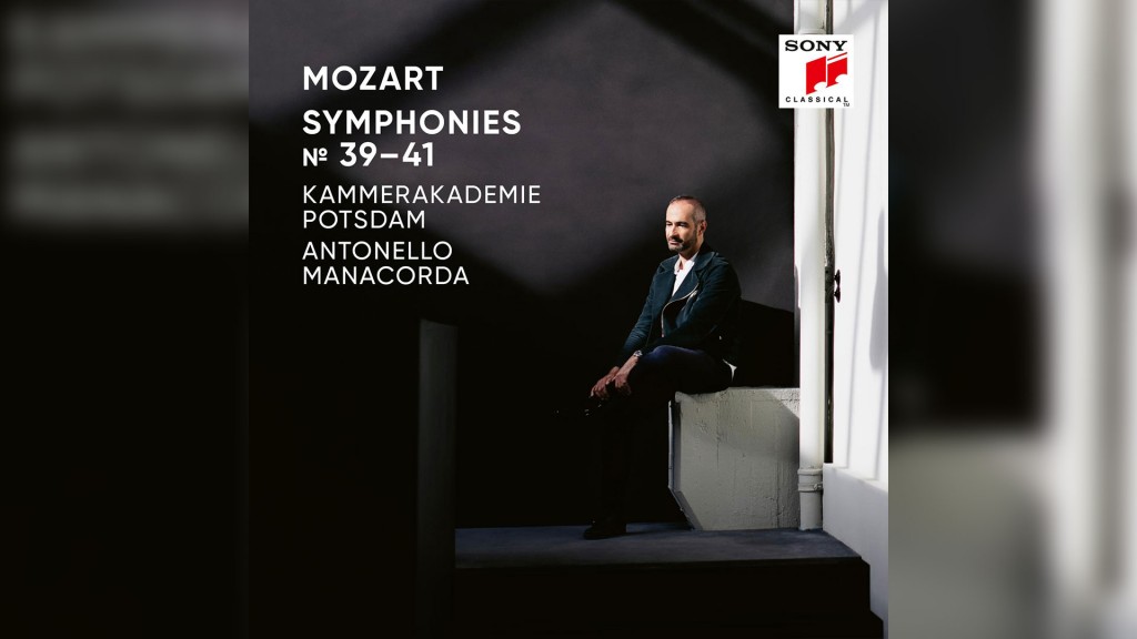 CD-Cover: Mozart, Kammerakademie Potsdam, Mozart Symphonies No. 39-41  - Antonello Manacorda