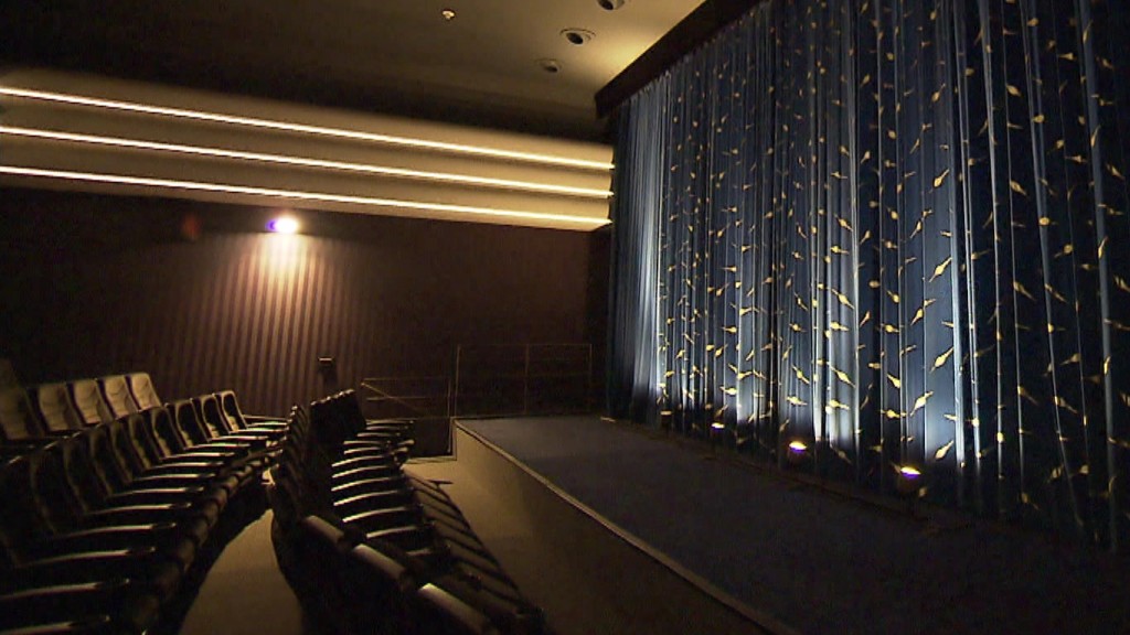 Symbolbild: ein leerer Kinosaal (Foto: SR Fernsehen)