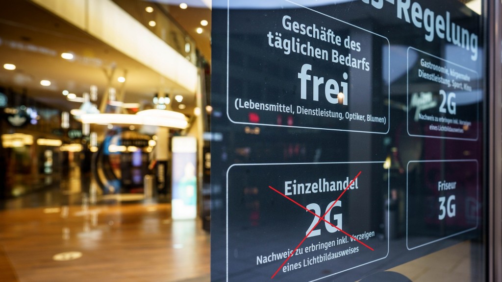 Gekippte 2G-Regel im Einzelhandel (Foto: picture alliance/dpa | Frank Rumpenhorst)