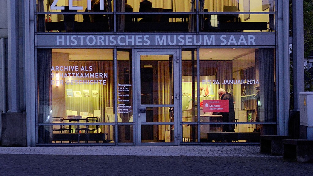 Der Eingangsbereich des Historischen Museums Saar am Saarbrücker Schlossplatz (Foto: Historisches Museum Saar)
