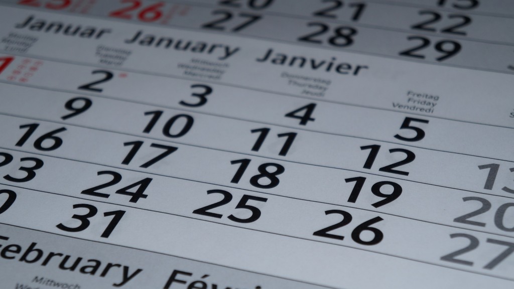 Ein Kalender (Foto: pixabay)