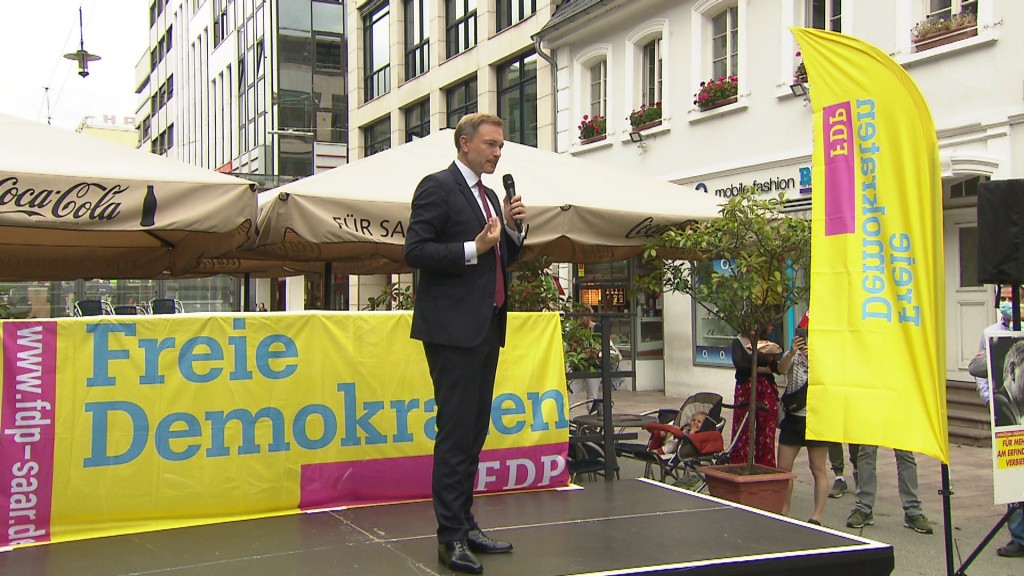 Der FDP-Bundesvorsitzenden Christian Lindner. (Foto: SR)