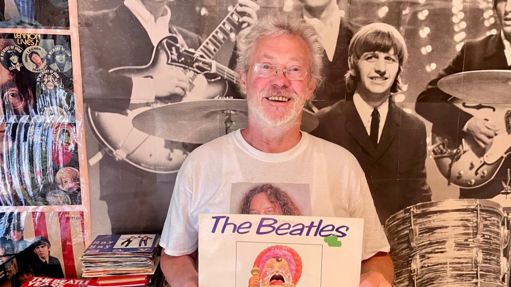 Beatles-Fan Rolf John aus Spiesen
