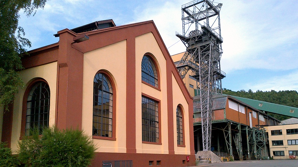 Das Gelände der Anlage Duhamel des Bergwerks Saar in Ensdorf