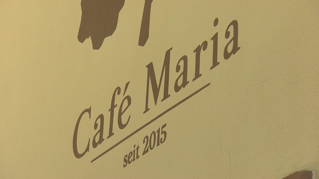 Foto: Schild Café Maria