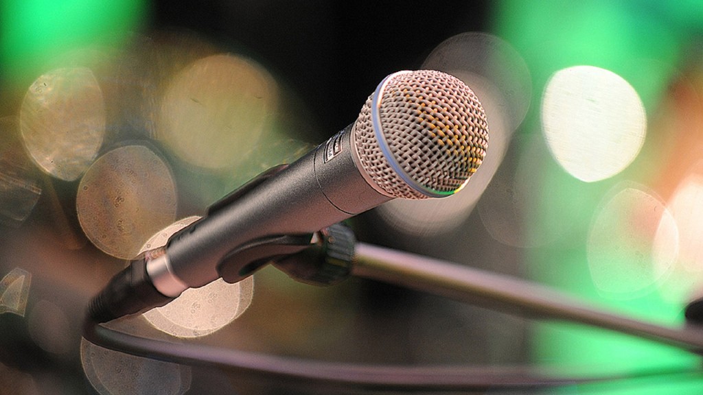 Ein Mikrofon
