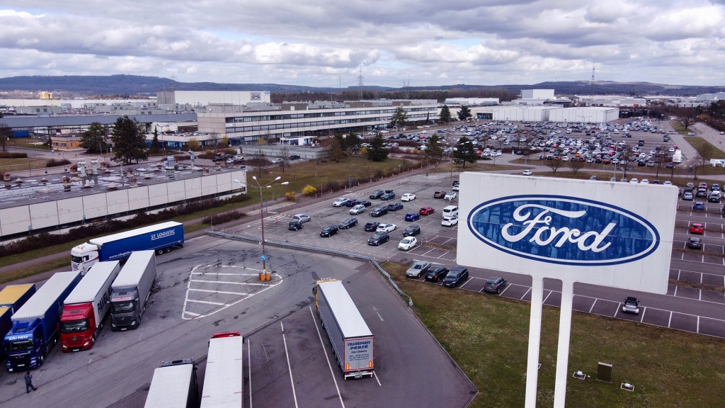 Das Ford-Werk in Saarlouis