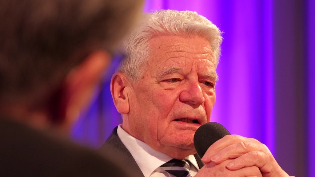 Foto: Der ehemalige Bundespräsident Gauck