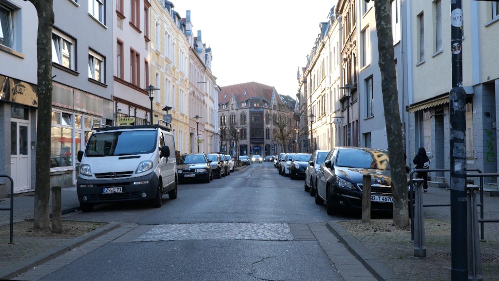 Foto: Straße im Nauwieser Viertel
