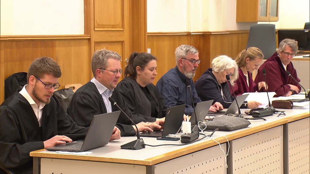 Foto: Richter im Landgericht Saarbrücken