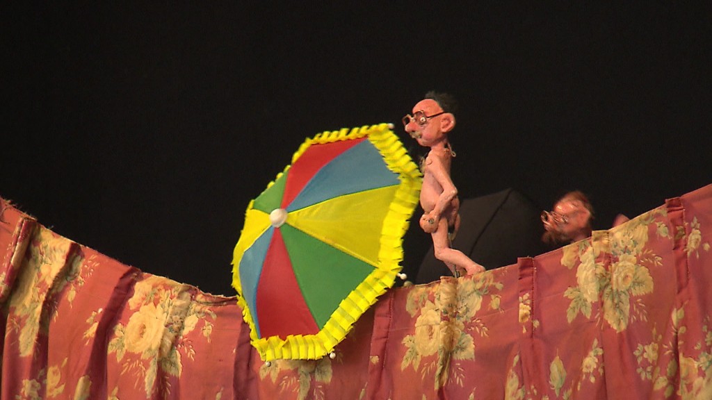 Marionettentheater auf dem Festival Perspectives 