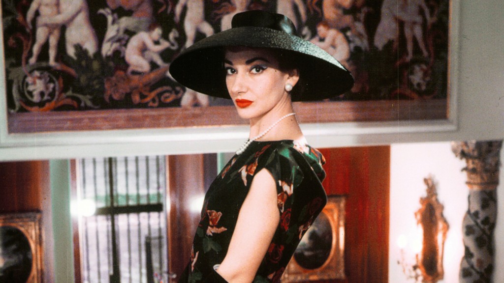 Filmszene: Maria by Callas – Maria Callas in Mailand, 1958