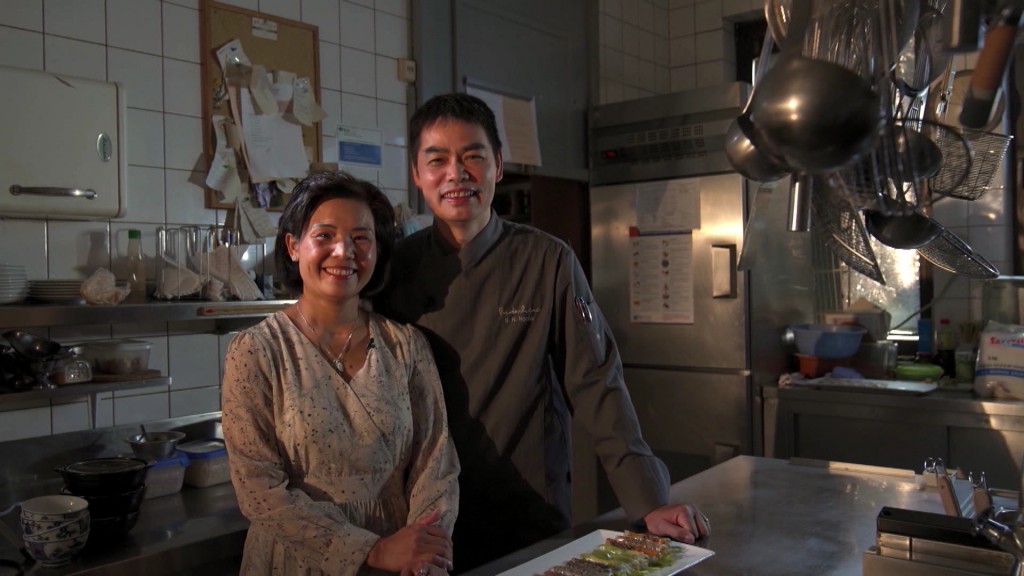 Foto: Ein vietnamesisches Gastronomen Paar