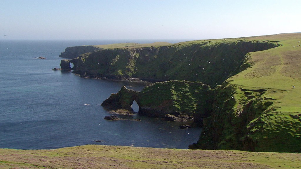 Foto: Die Shetland-Inseln aus der Vogelperspektive
