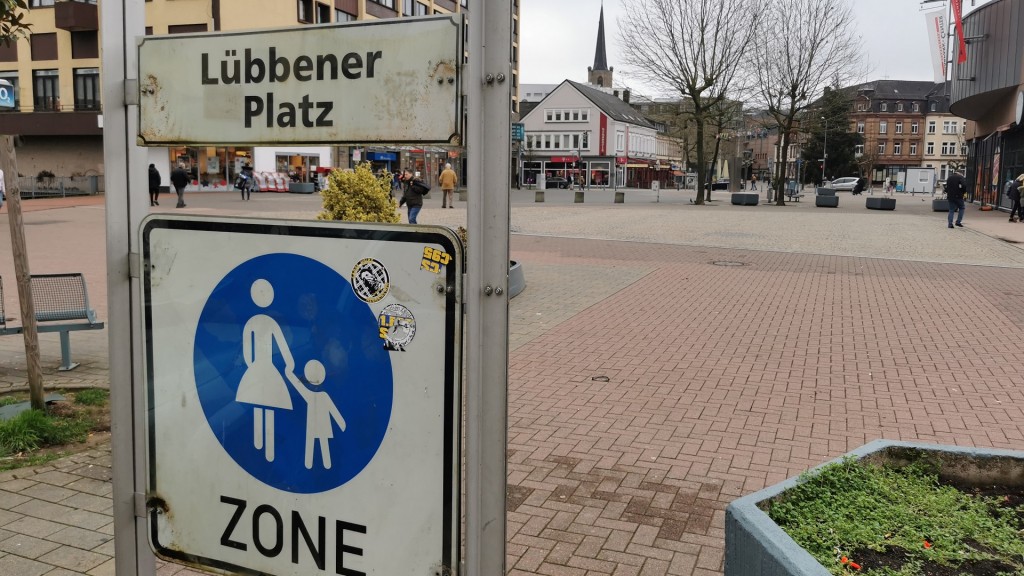 Lübbener Platz in Neunkirchen