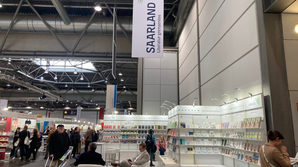 Saarlandstand auf der Leipziger Buchmesse