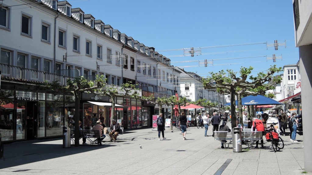 Innenstadt Saarlouis, Fußgängerzone Französische Straße