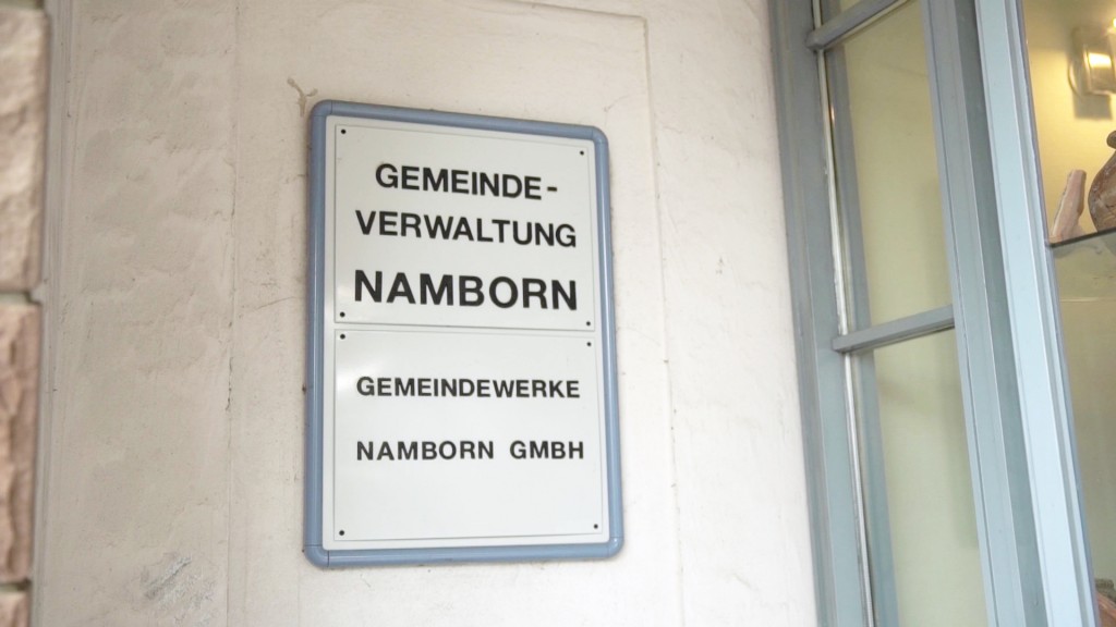 Schild Gemeindeverwaltung Namborn