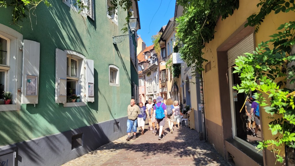 Foto: Die Konviktstraße in der Freiburger Altstadt