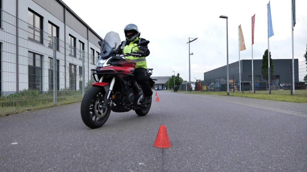 Foto: Übungsfahrt Motorrad