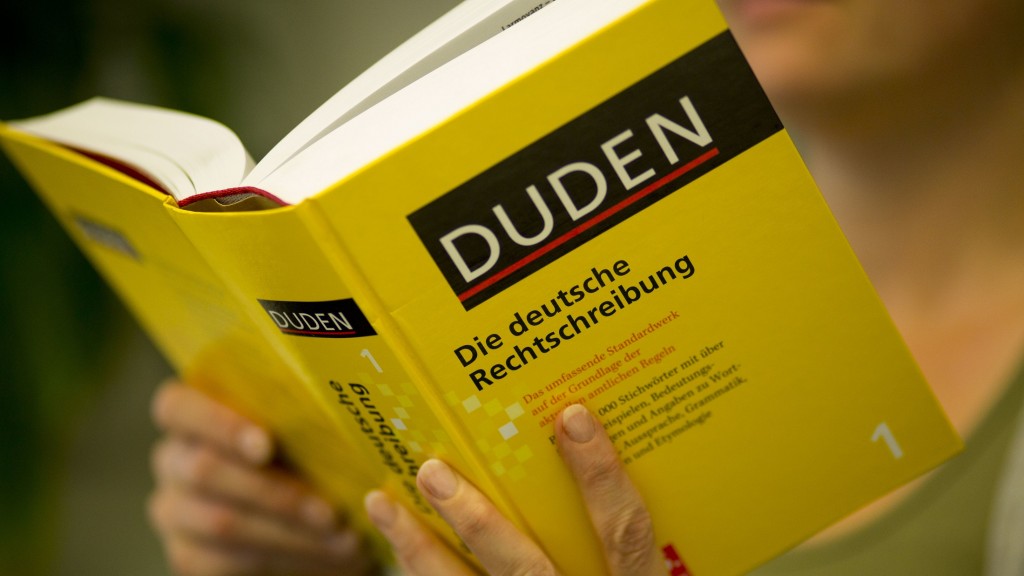 Eine Duden-Ausgabe (Foto: dpa / Tim Brakemeier)