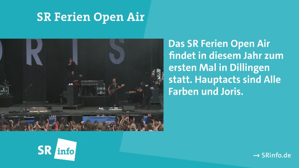 Foto: Bühne des SR Ferien Open Air