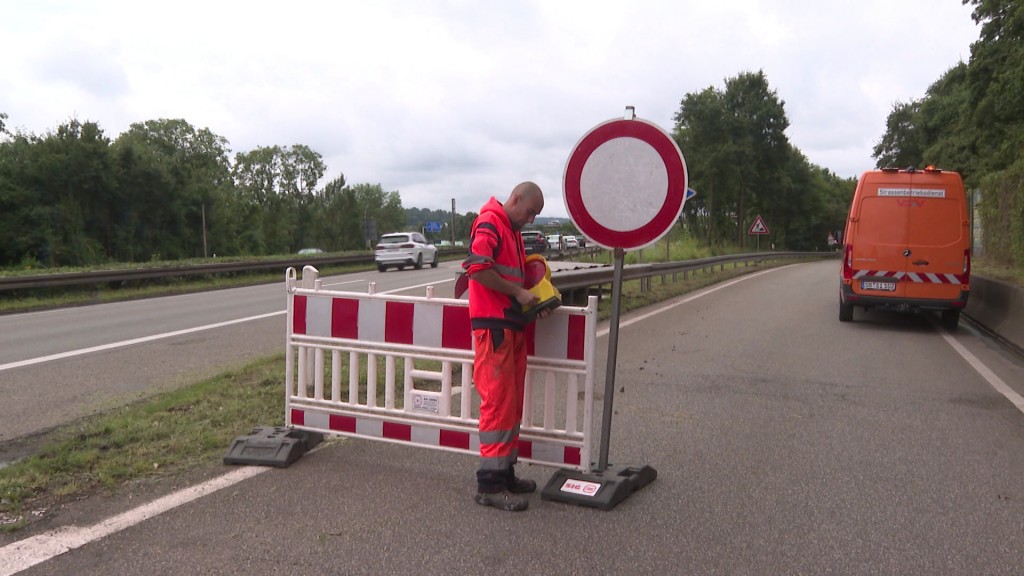 Foto: Großblittersdorfer Straße: Abbau der Sperrung