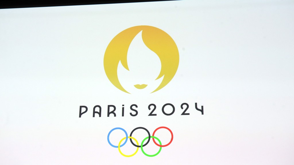 Logo der Olympischen Spiele 2024 in Paris