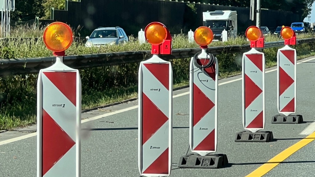 Barken auf der Autobahn