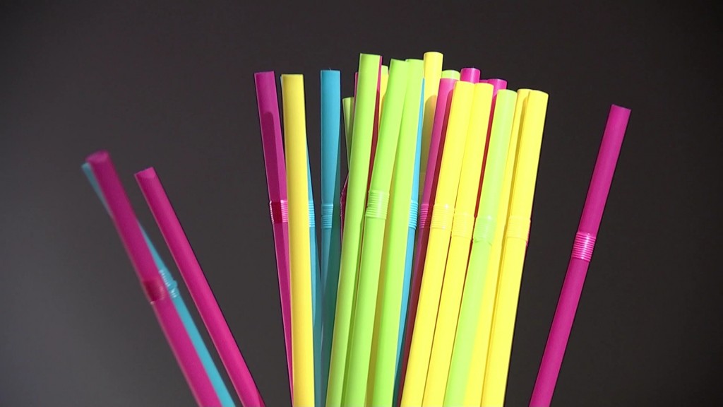 Foto: Bunte Strohhalme