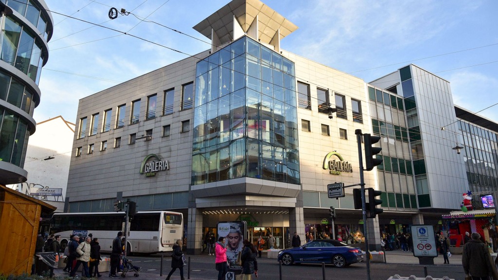 Ehemalige Galeria Kaufhof Niederlassung Saaarbrücken in der Bahnhofstraße