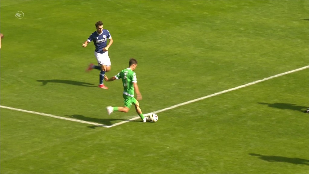 Foto: Spielaufnahme Arminia Bielefeld gegen SV Sandhausen