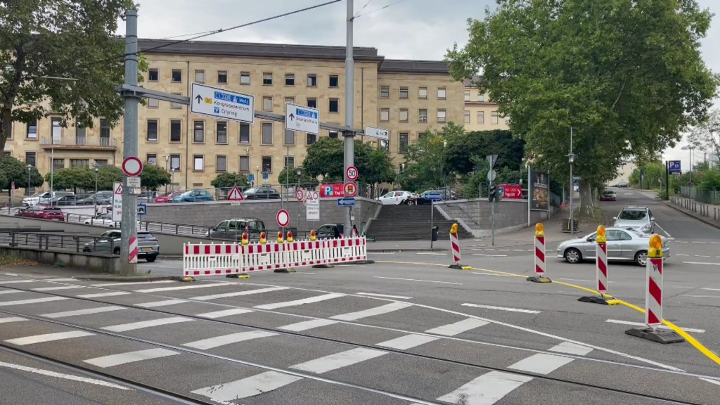 Foto: Gesperrter Tunnel am Hauptbahnhof