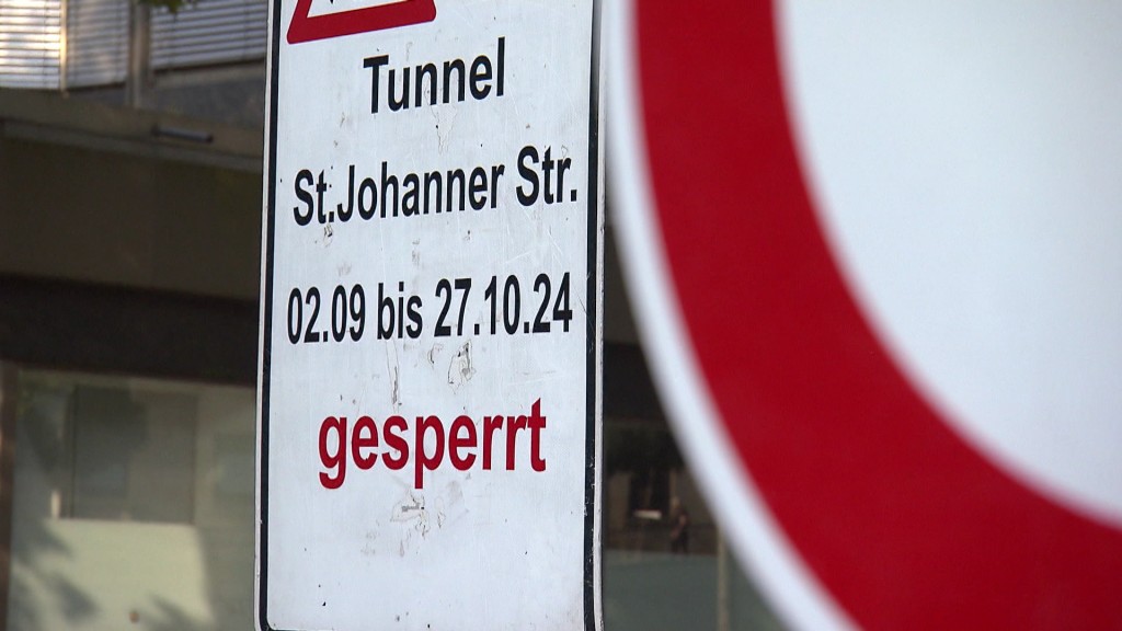 Foto: Tunnel Gesperrt 