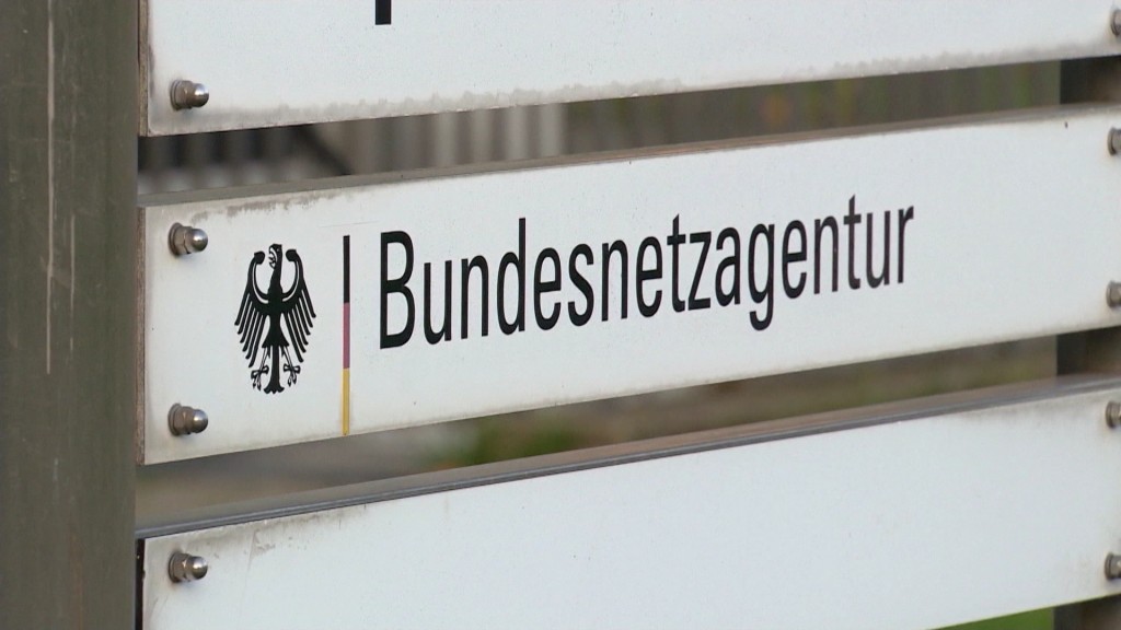 Foto: Schild Bundesnetzagentur