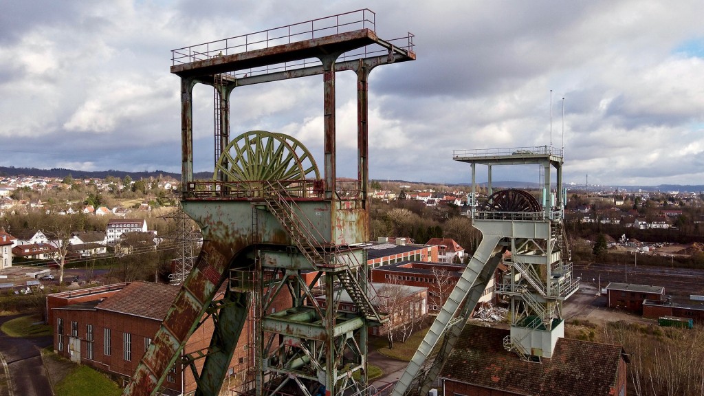 Foto: Förderturm Grube Luisenthal