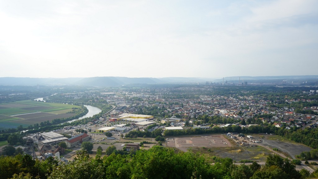 Ein ehemaliges Grubengelände in Ensdorf