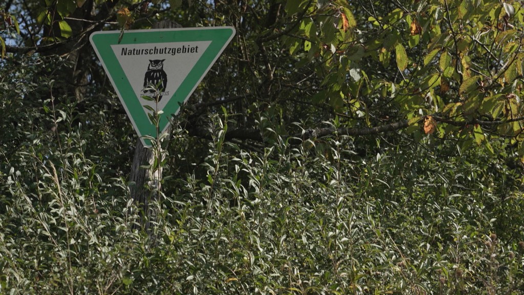 Foto: Schild Naturschutzgebiet