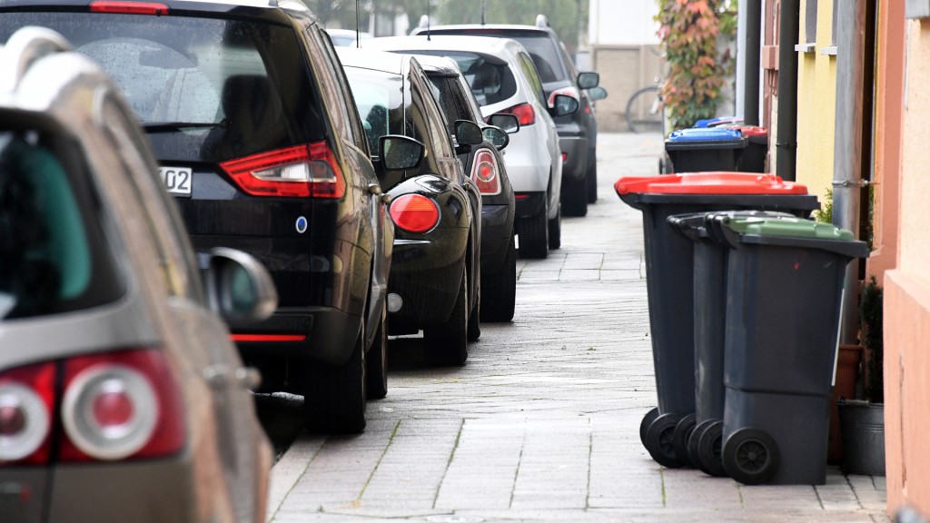 Parkende Autos