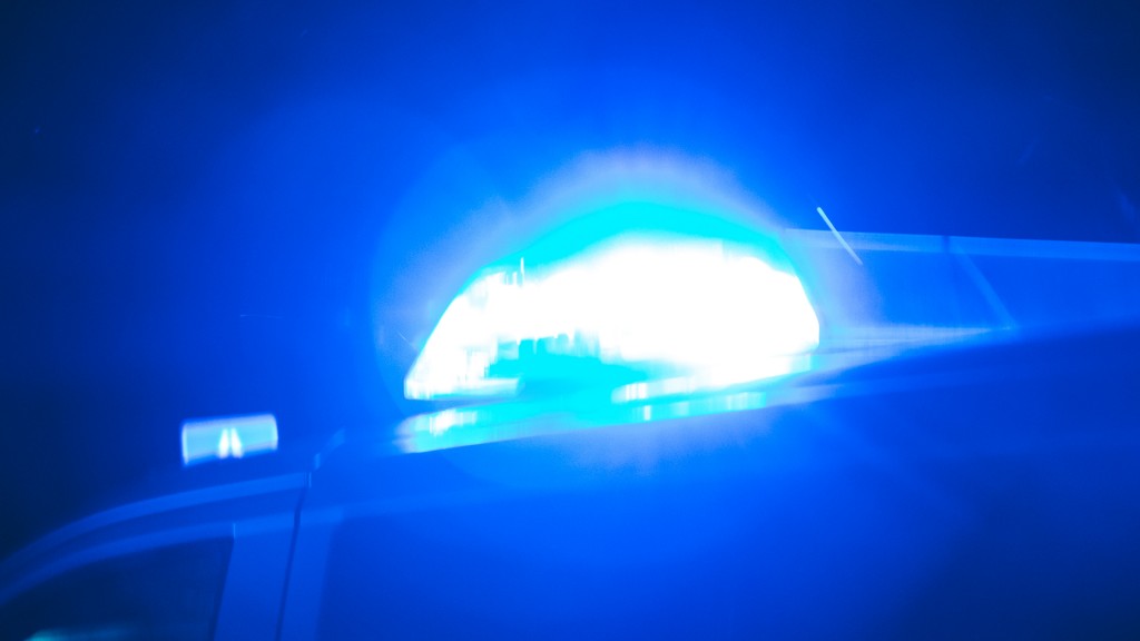 Foto: Polizeieinsatz bei Nacht