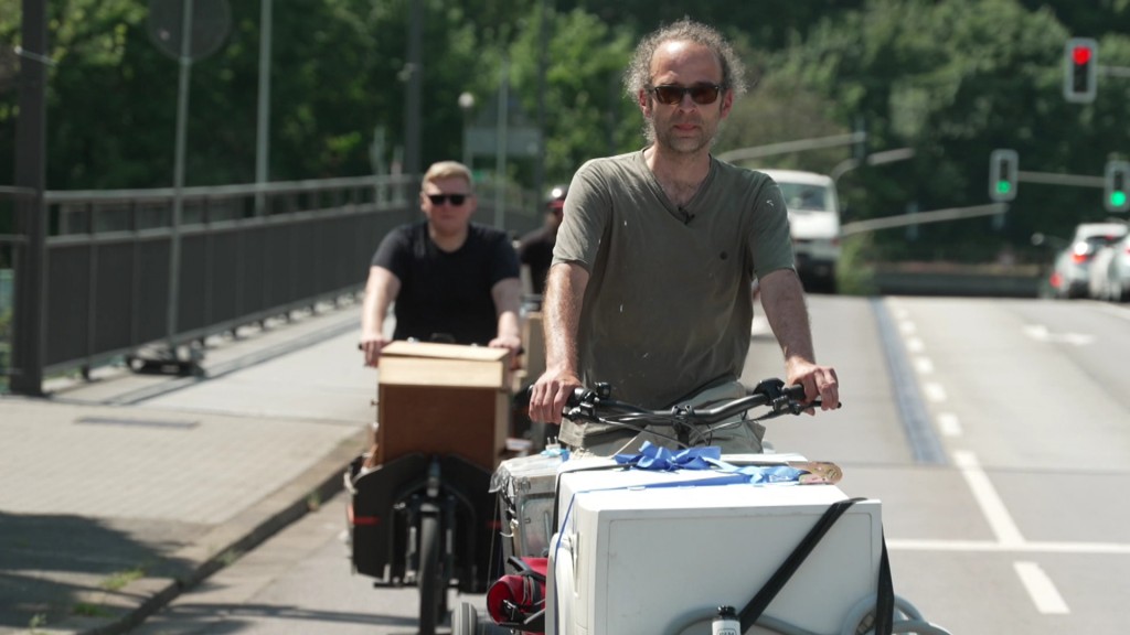 Foto: Umzug mit dem Lastenrad