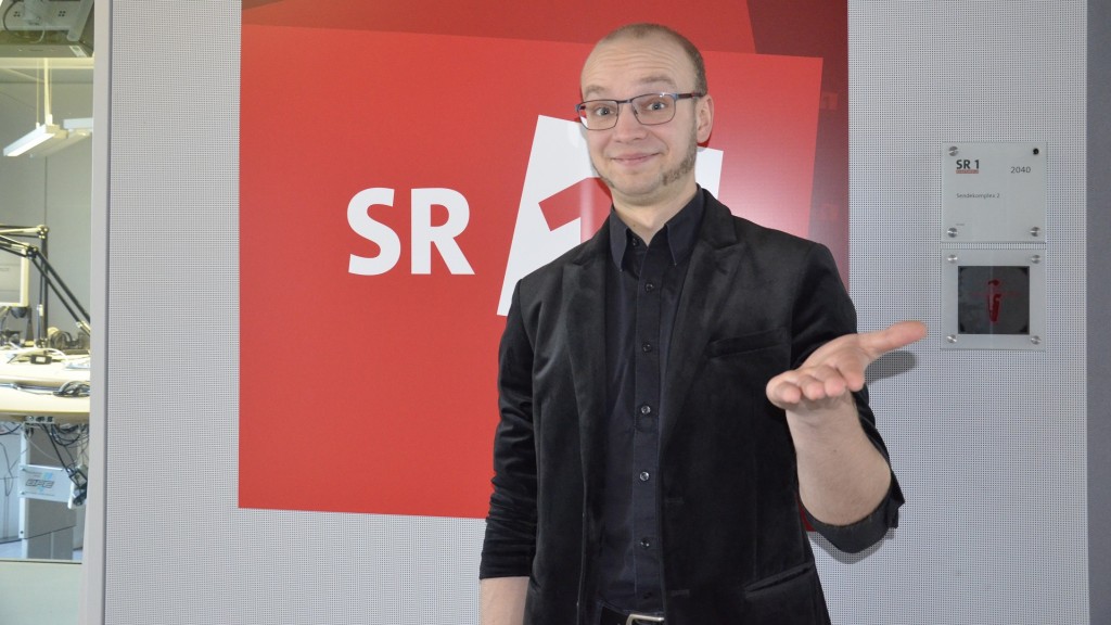 Jakob Mathias bei SR 1