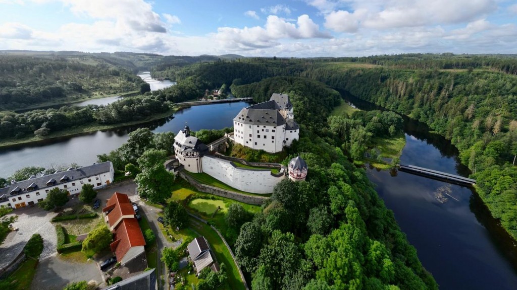 Foto: Die ganze Schönheit im Überblick: Schloss Burgk