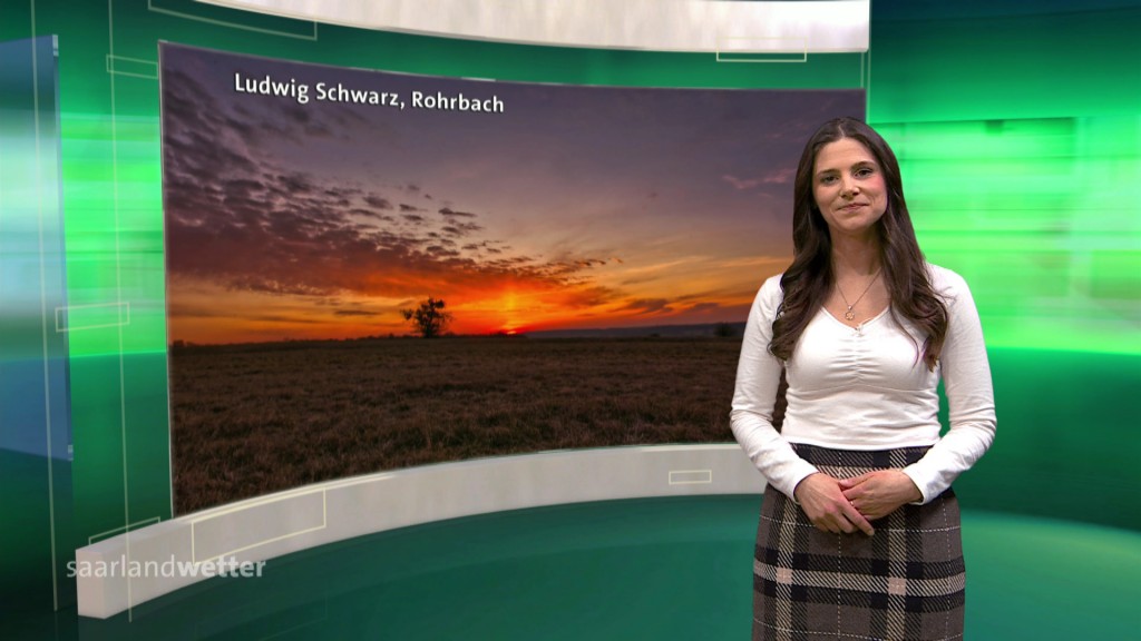 Foto: Jessi Ziegler im Saarlandwetter-Studio