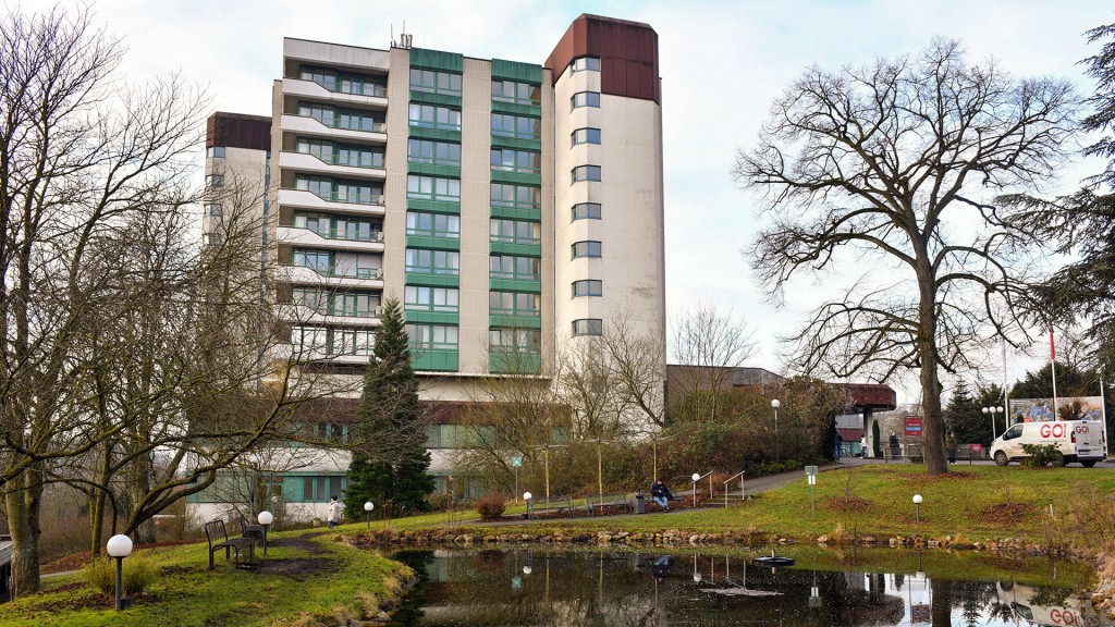 Foto: Das Knappschaftskrankenhaus in Sulzbach