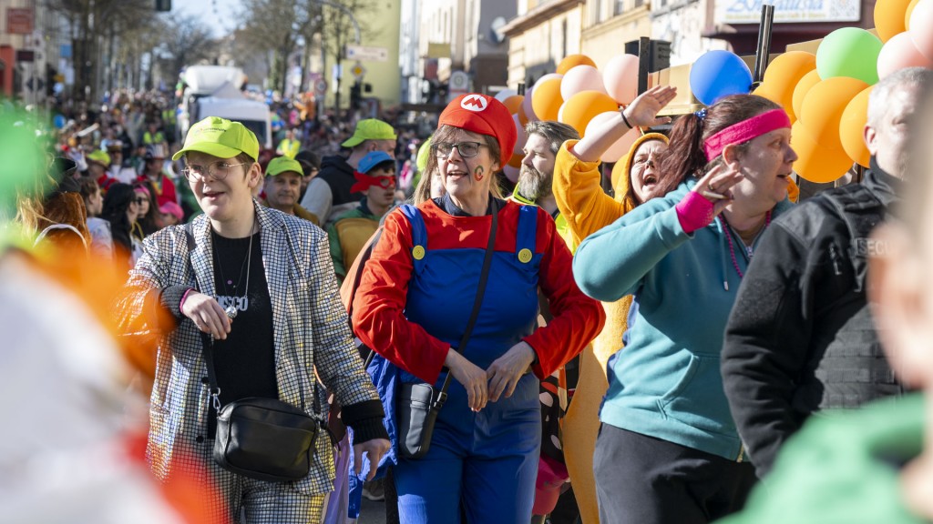 Der Rosenmontagsumzug 2025 in Burbach