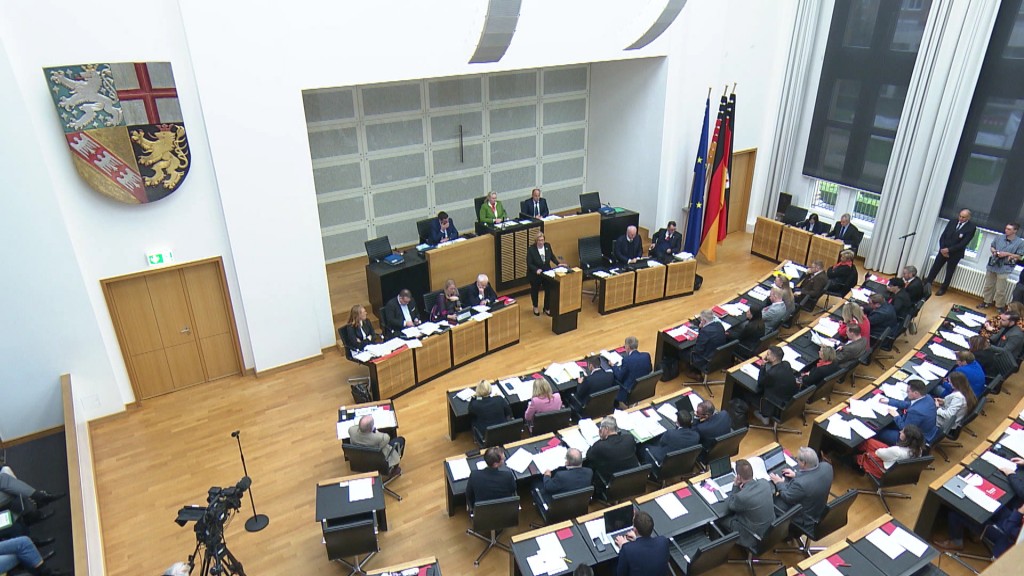 Foto: Sitzung zum Saarlandtrend