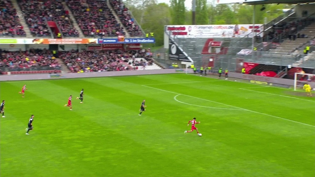 Spielaufnahme: Energie Cottbus gegen Viktoria Köln